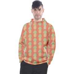 Pineapple Orange Pastel Men s Pullover Hoodie by ConteMonfrey