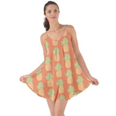 Pineapple Orange Pastel Love The Sun Cover Up by ConteMonfrey