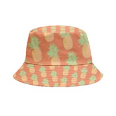 Pineapple Orange Pastel Inside Out Bucket Hat by ConteMonfrey