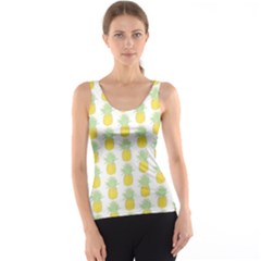 Pineapple Glitter Tank Top by ConteMonfrey