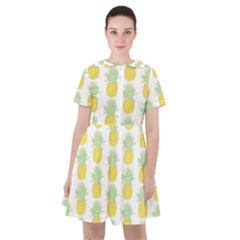 Pineapple Glitter Sailor Dress by ConteMonfrey