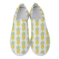 Pineapple Glitter Women s Slip On Sneakers by ConteMonfrey