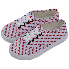 Small Mini Peppers White Kids  Classic Low Top Sneakers by ConteMonfrey