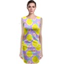 Purple lemons  Classic Sleeveless Midi Dress View1