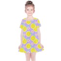 Purple lemons  Kids  Simple Cotton Dress View1