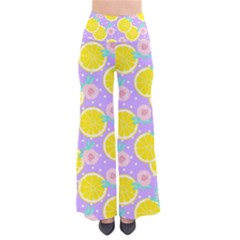 Purple Lemons  So Vintage Palazzo Pants by ConteMonfrey