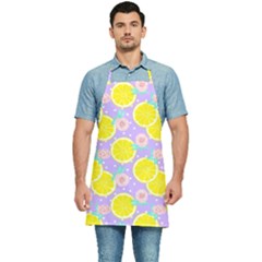 Purple Lemons  Kitchen Apron by ConteMonfrey