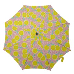 Pink Lemons Hook Handle Umbrellas (large) by ConteMonfrey