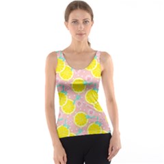 Pink Lemons Tank Top by ConteMonfrey