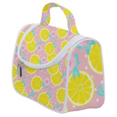 Pink Lemons Satchel Handbag by ConteMonfrey