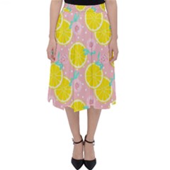 Pink Lemons Classic Midi Skirt by ConteMonfrey