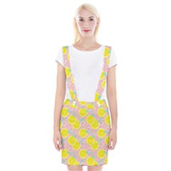 Pink Lemons Braces Suspender Skirt by ConteMonfrey