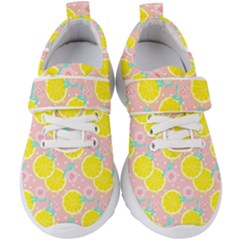 Pink Lemons Kids  Velcro Strap Shoes by ConteMonfrey