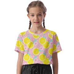 Pink Lemons Kids  Basic Tee by ConteMonfrey