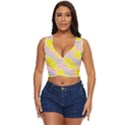 Pink lemons Women s Sleeveless Wrap Top View1