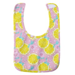 Pink Lemons Baby Bib by ConteMonfrey