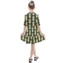 Pineapple Green Kids  All Frills Chiffon Dress View2