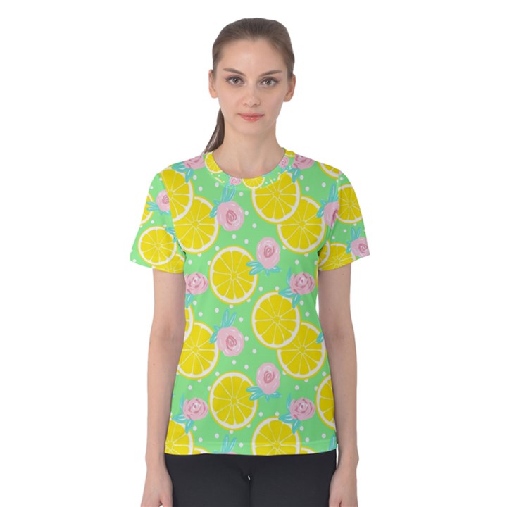 Green lemons Women s Cotton Tee