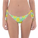 Green lemons Reversible Bikini Bottom View1