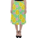 Green lemons Classic Midi Skirt View1