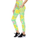 Green lemons Pocket Leggings  View3