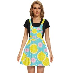 Blue Neon Lemons Apron Dress by ConteMonfrey