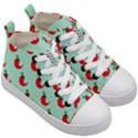 Small Mini Peppers Blue Kids  Mid-Top Canvas Sneakers View3