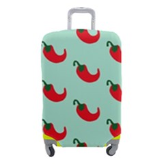 Small Mini Peppers Blue Luggage Cover (small) by ConteMonfrey