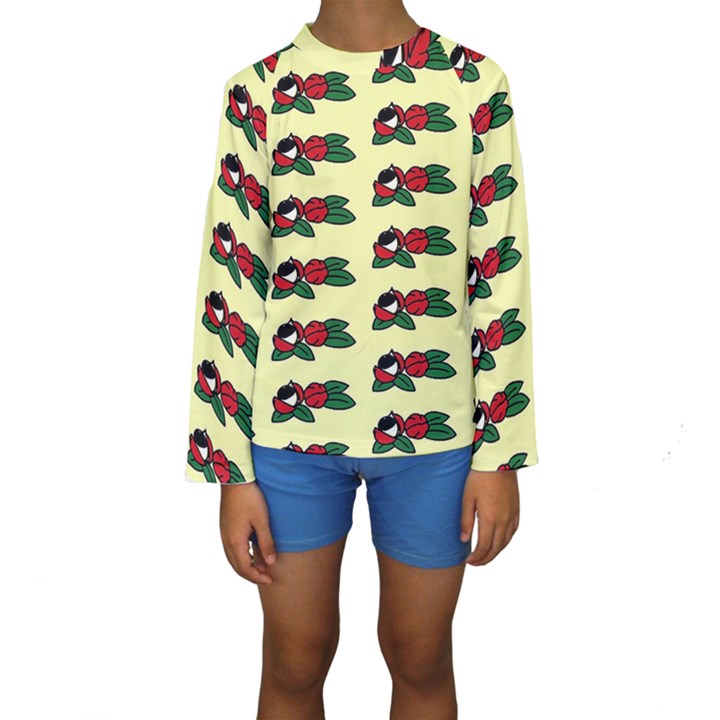 Guarana Fruit Clean Kids  Long Sleeve Swimwear