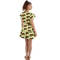 Guarana Fruit Clean Flutter Sleeve Wrap Dress View2