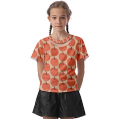 Cute Pumpkin Kids  Front Cut Tee by ConteMonfrey