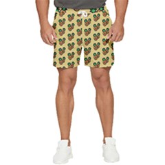 Pastel Pineapple Men s Runner Shorts by ConteMonfrey