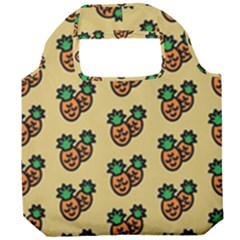 Pastel Pineapple Foldable Grocery Recycle Bag by ConteMonfrey