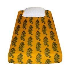 Yellow Lemon Branches Garda Fitted Sheet (single Size) by ConteMonfrey