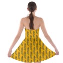 Yellow Lemon Branches Garda Strapless Bra Top Dress View2