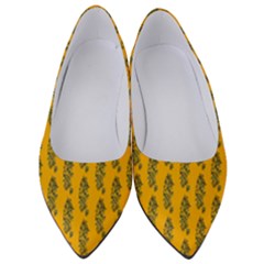 Yellow Lemon Branches Garda Women s Low Heels by ConteMonfrey