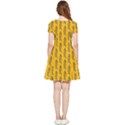 Yellow Lemon Branches Garda Inside Out Cap Sleeve Dress View2