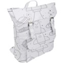 Going To Space - Cute Starship Doodle  Buckle Up Backpack View2