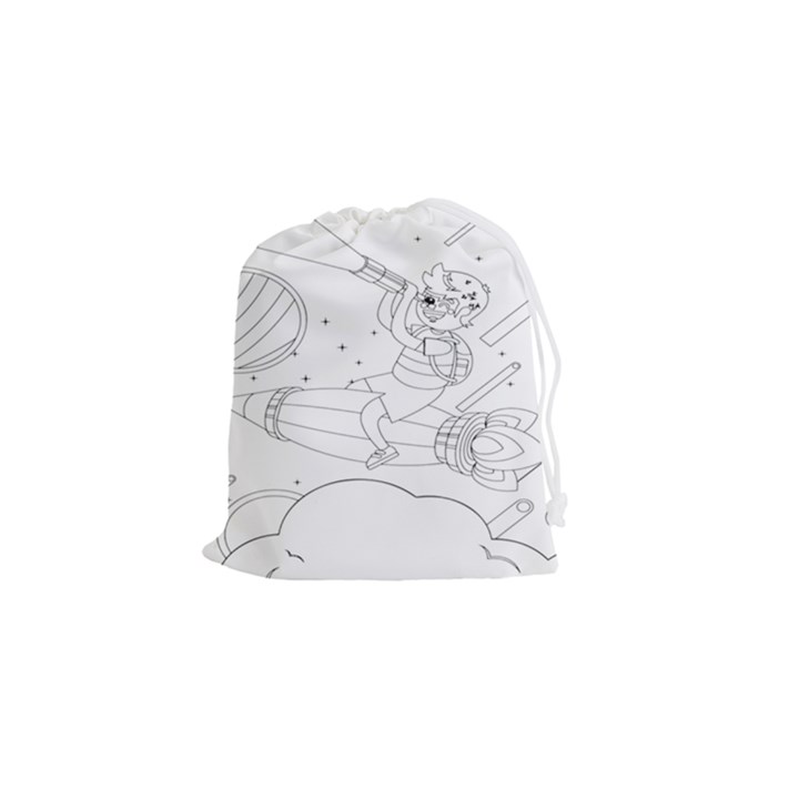 Little Boy Explorer Drawstring Pouch (Small)