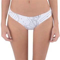 Little Boy Explorer Reversible Hipster Bikini Bottoms by ConteMonfrey