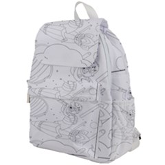 Little Boy Explorer Top Flap Backpack by ConteMonfrey