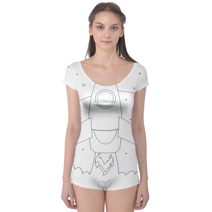 Starship Doodle - Space Elements Boyleg Leotard 