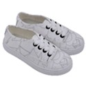 Starship Doodle - Space Elements Kids  Classic Low Top Sneakers View3