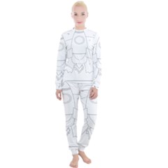 Starship Doodle - Space Elements Women s Lounge Set by ConteMonfrey