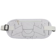 Starship Doodle - Space Elements Rounded Waist Pouch by ConteMonfrey