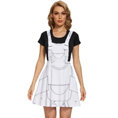 Starship Doodle - Space Elements Apron Dress by ConteMonfrey