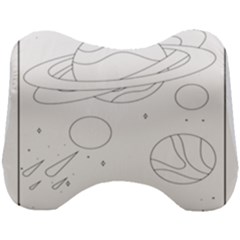 The Cuteness Of Saturn Head Support Cushion by ConteMonfrey