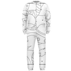 Starships Silhouettes - Space Elements Onepiece Jumpsuit (men) by ConteMonfrey