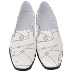 Starships Silhouettes - Space Elements Women s Classic Loafer Heels by ConteMonfrey