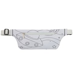 Starships Silhouettes - Space Elements Active Waist Bag by ConteMonfrey